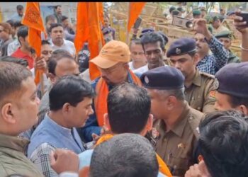 Agartala: Sanatani Hindu Sena Protests Alleged Lynching in Bangladesh