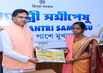 ₹4 lakh aid for bereaved farmer’s family from CM Saha
