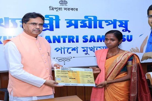 ₹4 lakh aid for bereaved farmer’s family from CM Saha