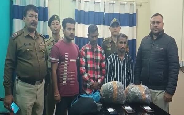 Pecharthal Operation: Police Arrest Three, Seize Cannabis