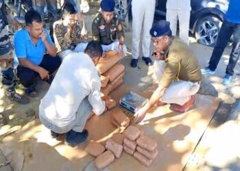 52 Kg Cannabis Seized; NDPS Case, Two Arrested