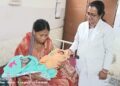 Amid critical condition, woman delivers twin boys at PHC