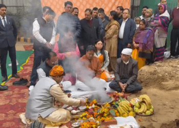 Tripura Bhavan extension: Foundation laid by CM Saha