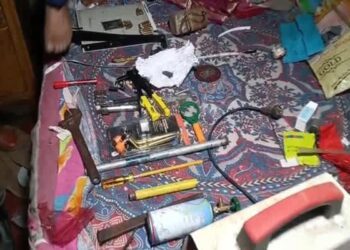Illegal arms factory busted in Tripura, one held