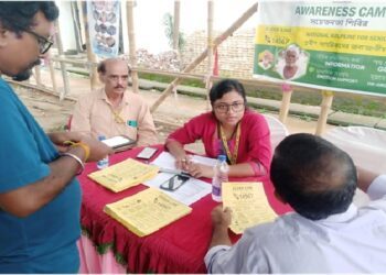 Awareness Camp on Elderline 14587 Held at Agartala AGM of Agiye Chalo Sangha