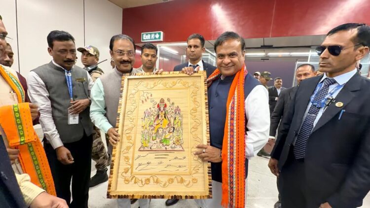 Himanta Biswa Sarma in Tripura to visit Sundari Temple