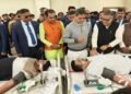 Healthcare expansion stressed by CM Manik Saha at blood camp