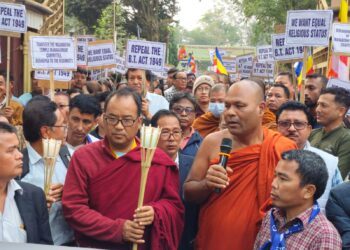 Agartala: Buddhists Demand Repeal of Temple Act