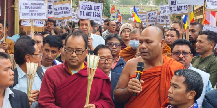 Agartala: Buddhists Demand Repeal of Temple Act