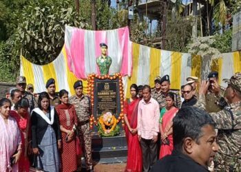 CRPF martyr Sambhu Roy’s statue inaugurated in Dharmanagar