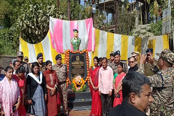 CRPF martyr Sambhu Roy’s statue inaugurated in Dharmanagar