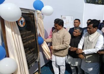 CM Manik Saha inaugurates Bapuji School project