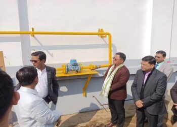 Tripura–Mizoram gas pipeline halfway done