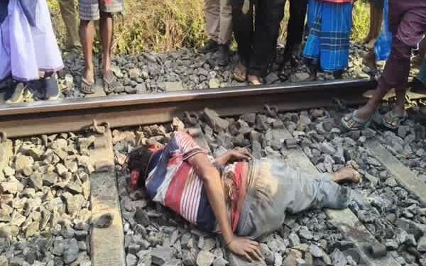 Unidentified man dies in train accident near Churaibari