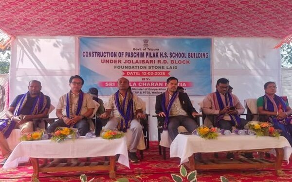 Foundation laid for ₹9 cr West Pilak HS building