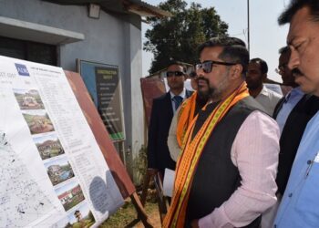 Tripura Tourism Minister Reviews Major Infrastructure Projects in Sonamukhi, Kailashahar