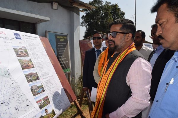 Tripura Tourism Minister Reviews Major Infrastructure Projects in Sonamukhi, Kailashahar