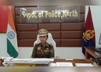 North Tripura Student Acts as SP