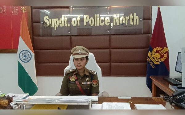 North Tripura Student Acts as SP