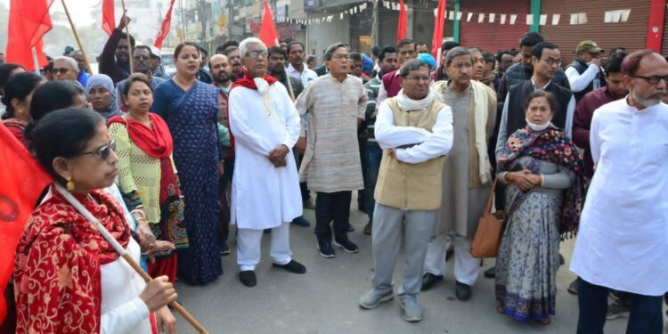Agartala largely normal amid Left strike