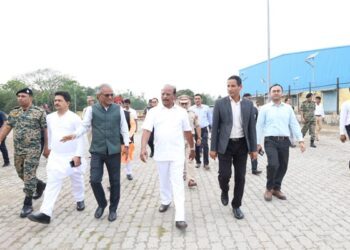 Tripura Governor visits Agartala Land Port for review