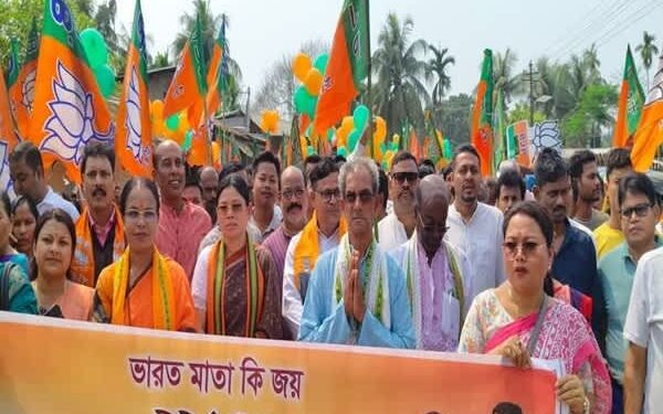 Big BJP rally in Kanchanpur signals poll push