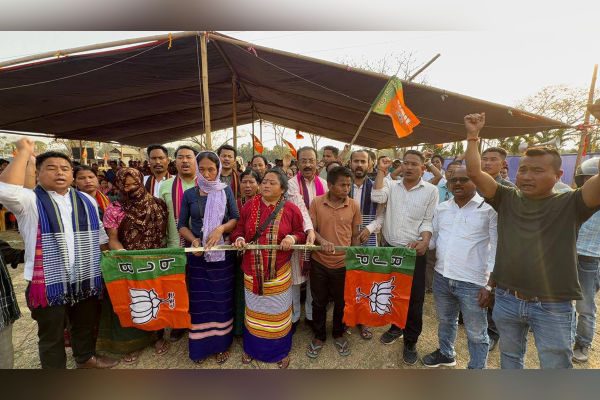 BJP Alleges Disruption of Joining Programme in Takarjala, 90 Voters Inducted