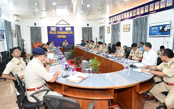 Tripura security preparedness reviewed by DGP
