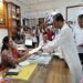 Indian National Congress nominee files papers; big turnout in Dharmanagar