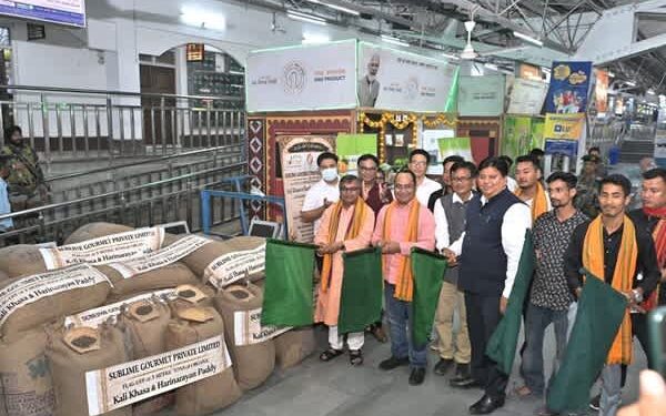 Organic Paddy from Tripura Exported to Kolkata