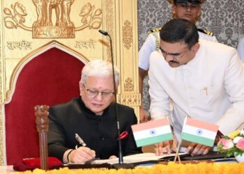 Jishnu Dev Varma assumes charge as Maharashtra Governor