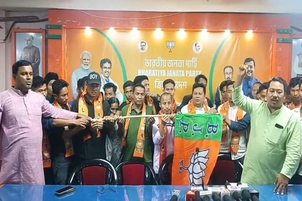 Tipra Motha hit as 22 join BJP