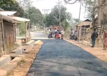 New Road Improves Market Access in Ghilatali, Tripura