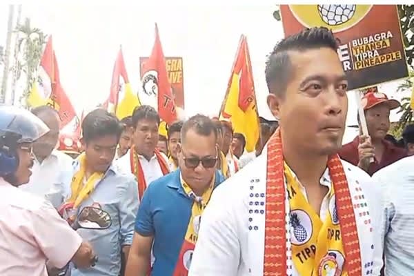 Tipra Motha ramps up ADC push ahead of polls