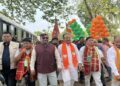 BJP leaders spearhead rallies in Jirania, Mandai