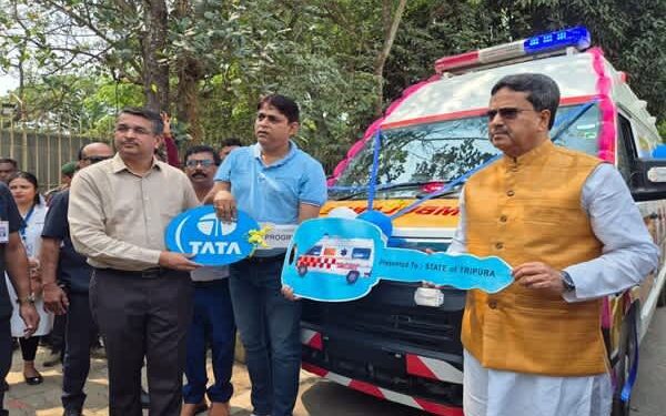 CM Flags Off 24 Advanced Ambulances in Tripura