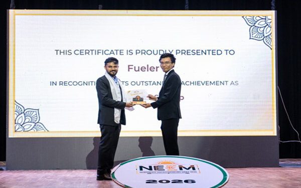 NEB Award 2026 Goes to Tripura Startup Fueler