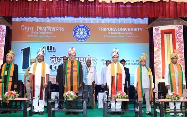 VP Urges Tripura University Graduates to Work with Purpose