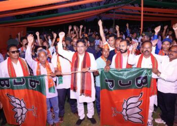 CM Saha Hits Out at TIPRA Motha on ADC Polls