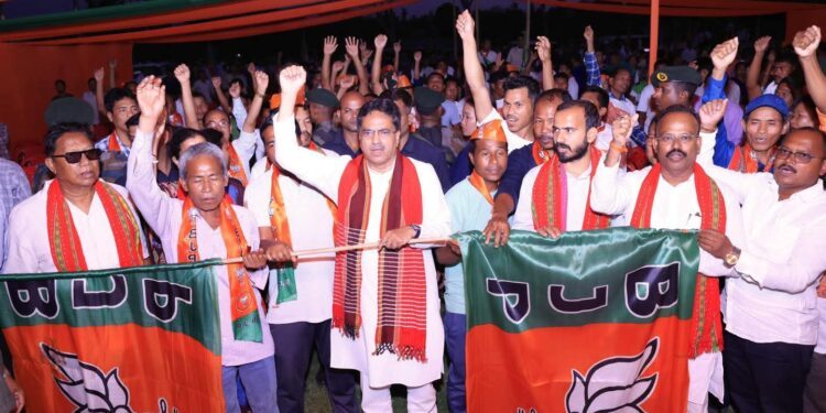 CM Saha Hits Out at TIPRA Motha on ADC Polls