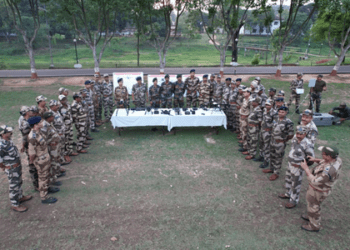 Drone ops training for CISF by Assam Rifles in Agartala