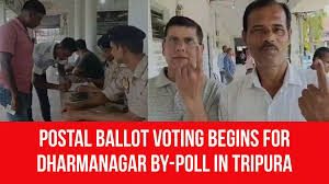 Postal voting underway for Dharmanagar bypoll