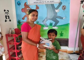 Poshan Pakhwada in Kadamtala focuses on child nutrition
