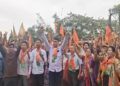 BJP stages massive rally in Mungiakami ahead of TTAADC polls