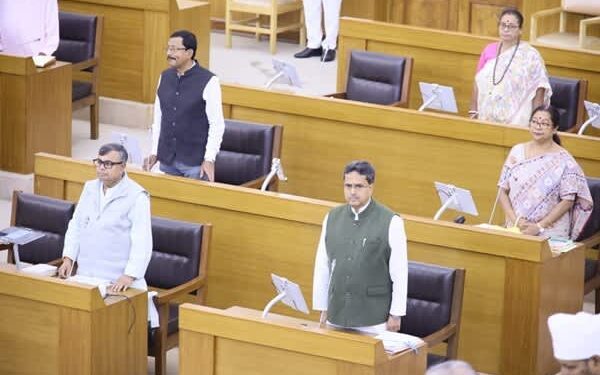 Tripura Assembly pays homage to Debbarma, Bhosle