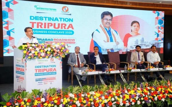Tripura Attracts ₹2,500 Cr at Hyderabad Investors Meet