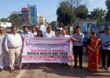 TIPS hosts awareness drive, walkathon in Agartala
