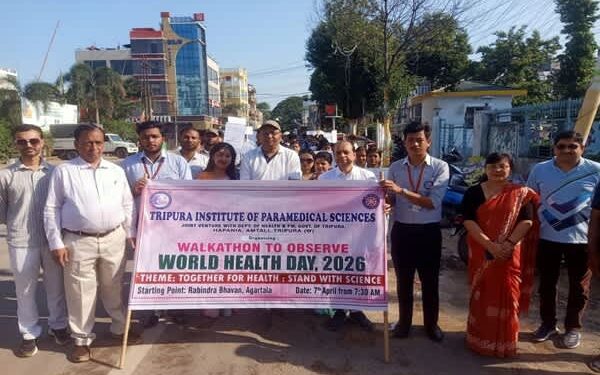 TIPS hosts awareness drive, walkathon in Agartala