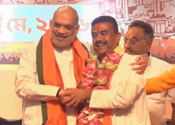 Amit Shah Announces Suvendu as Bengal CM