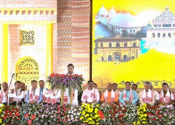Himanta Biswa Sarma Takes Oath as Assam CM for Second Consecutive Term